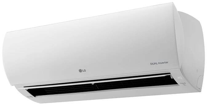 LG Dualcool Prestige s vysokou energetickou účinností a trojitou filtrací vzduchu, inventor 2,5 kW, F09MT