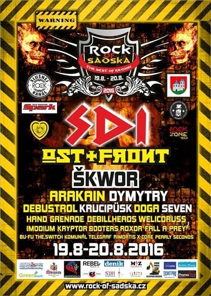 19.08.2016 - Rock Of Sadská 2016
