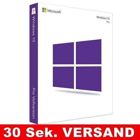 Windows 10 Professional 32/64 Bit