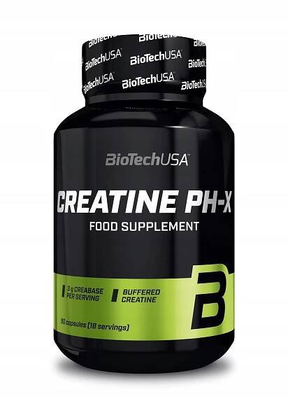 BioTechUSA Creatine pH-X kapsle pro sportovce