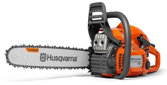 Benzínová řetězová pila HUSQVARNA 450 II - Renata Rumpová