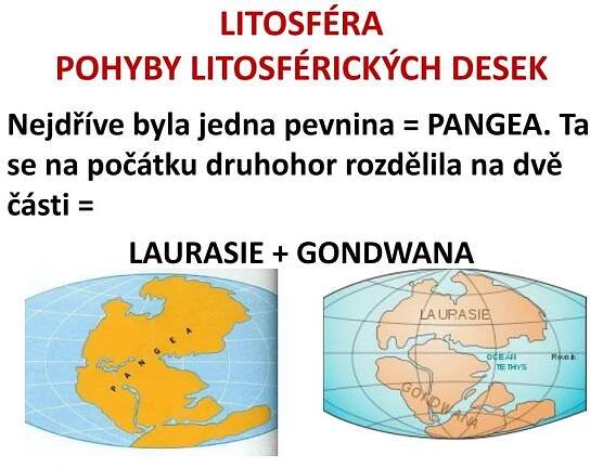 PPT - LITOSFÉRA POHYBY LITOSFÉRICKÝCH DESEK PowerPoint Presentation - ID:1982797