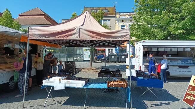 Trhy v centru Čáslavi získaly dalšího fanouška. Chválil vynikající atmosféru