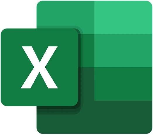 the microsoft x logo on top of a green square with an arrow pointing to it