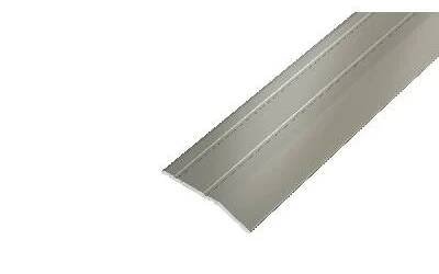 ACARA AP43 nájezdová lišta samolepící, hliník elox titan, 3,5 mm, 2,7 m AANAE B350-T-SK