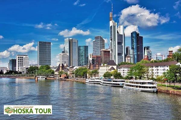 Centrum města Frankfurt nad Mohanem