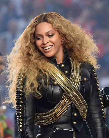  Beyonce performs onstage during the 2016 Halftime Show.