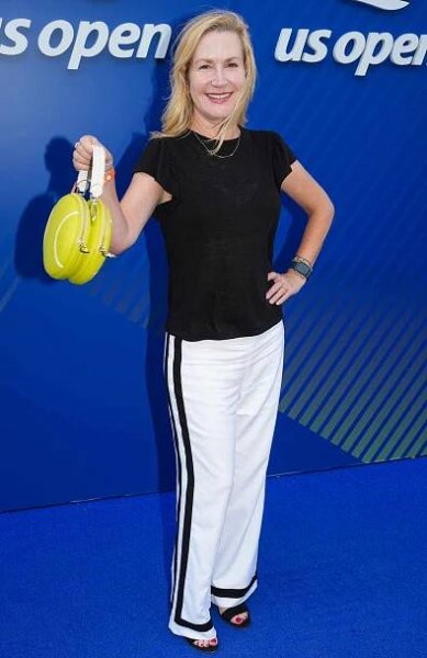Angela Kinsey attends the USTA Foundation's Opening Night Gala