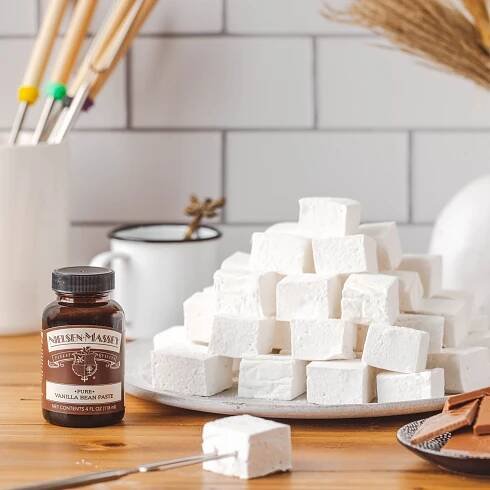 Vanilla Bean Marshmallow Square