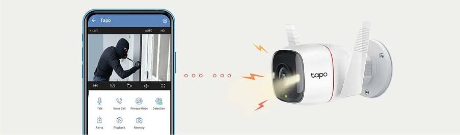 TP-Link Tapo C320WS / Venkovní IP kamera / 1440p / IR / IP66 / RJ | Mironet.cz