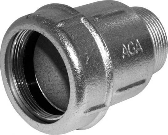 Gebo Special A litinová svěrná spojka s vnějším závitem 3/8" x 17,2 mm