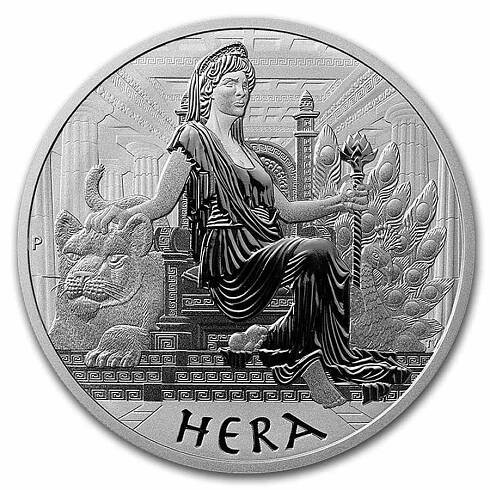 Perth Mint Mince Hera Gods of Olympus 1 oz - Zlato pro radost