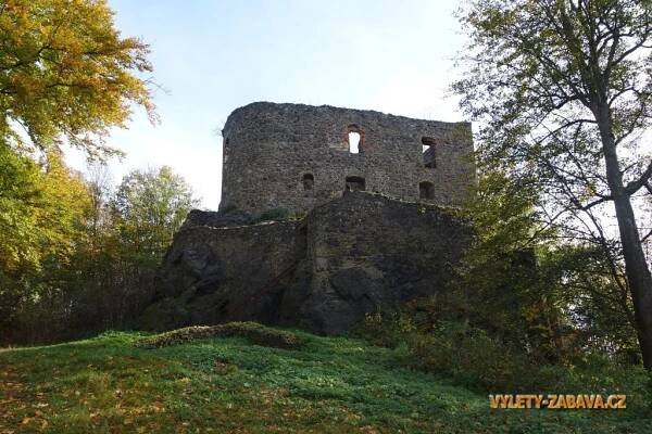 Výlet na zříceninu hradu Vlčtejn