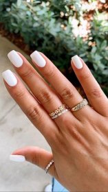 Bílé nehty 16 nápadů: Pozdvihněte svůj styl elegancí a jednoduchostí - Women-Lifestyle.com