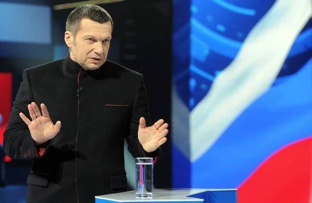 Ruský propagandista a moderátor Vladimir Solovjov