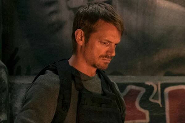 Joel Kinnaman as Godlock in Silent Night