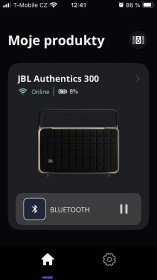 JBL Authentics 300 One app screen 17