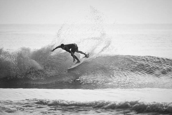 Peruvian Star Lucca Mesinas Preps for Surf City