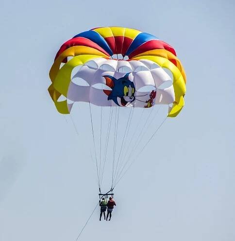Padák, Paragliding, Kočka A Myš, Balón