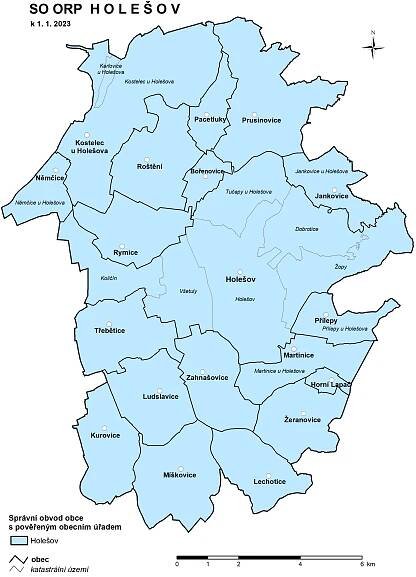 SO ORP Holešov | Zlínský kraj