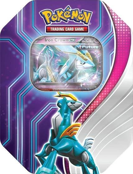 Pokémon TCG: Paradox Destinies Tin Box - Iron Crown ex