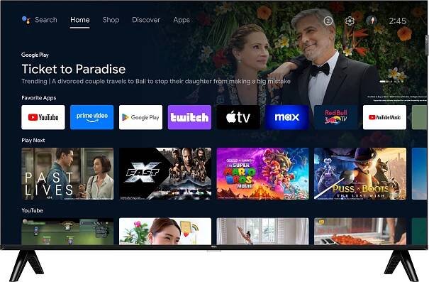 TCL 32" QLED (32S4K)