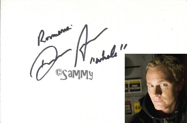 Actors - Sammy's autograph collection