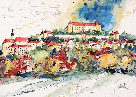 Neulengbacher Postkarten, Michaela Schmitz – art & wiese