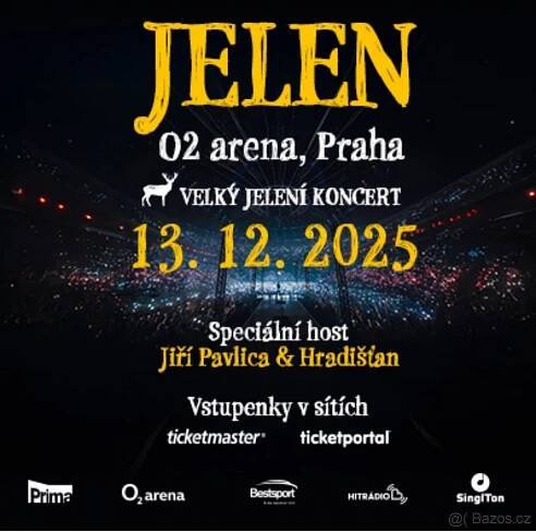JELEN, VIP KLUBOVÉ PATRO, 13.12.2025 O2 ARENA