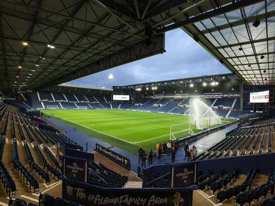 A general view of The Hawthorns