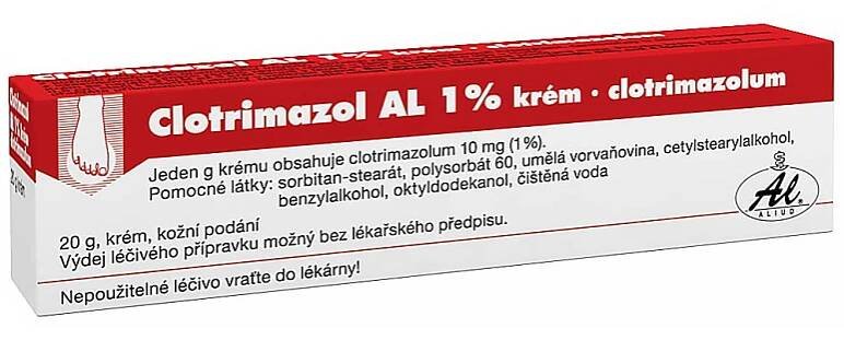 CLOTRIMAZOL AL 1% 1X20GM 1% Krém