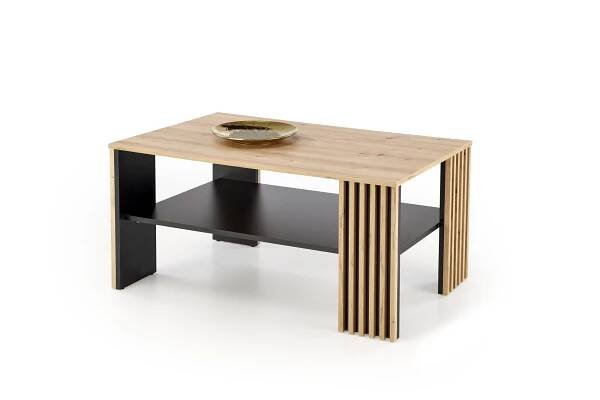 Halmar Konferenční stolek FEMINA dub artisan/černý