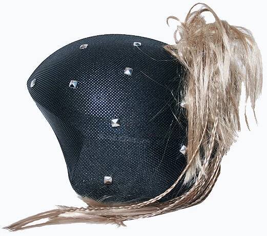 Návlek na přilbu COOLCASC Punky Girl černý S062