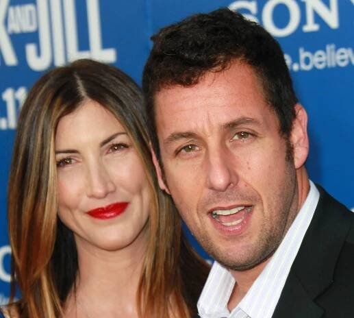 Adam Sandler and Jackie Sandler at an event for Jack a Jill (2011)