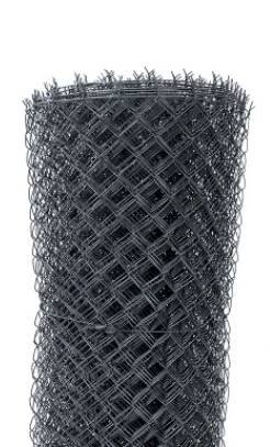 Poplastované pletivo antracit 125 cm se zapl. drátem