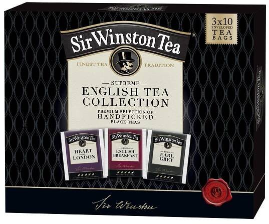 SIR WINSTON TEA English Tea Collection 3x10sáčků (55,5g) | Seznam zboží |Dr. Maršík | E-shop s čajem 