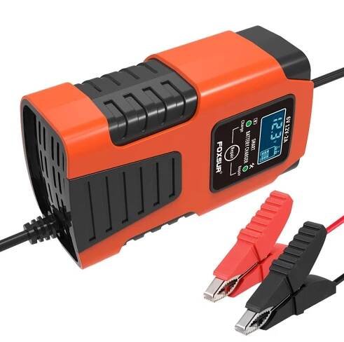 Autobatterieladegeräte 12V / 2A 24V / 2A Vollautomatische intelligente Batterieladegeräte Wartungsgerät Tragbare Erhaltungsladegeräte