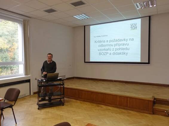 Kritéria a požadavky na odbornou přípravu vzorkařů z pohledu BOZP a didaktiky - ZÚBOZ