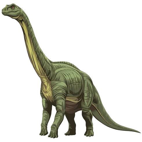 Vektor  Obří diplodocus