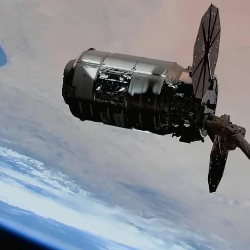 Cygnus space freighter arrives at space station with 8,200 pounds of cargo aboard