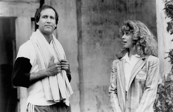 Fletch žije - Z filmu - Chevy Chase, Julianne Phillips
