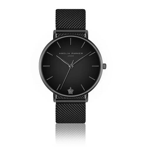 Marc Malone dámské hodinky Zoe Black Steel CXDA