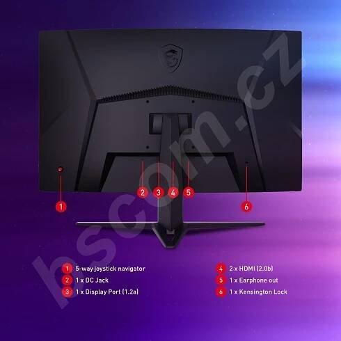 LCD monitor 27" MSI G27CQ4 E2 G27CQ4E2 | bscom.cz