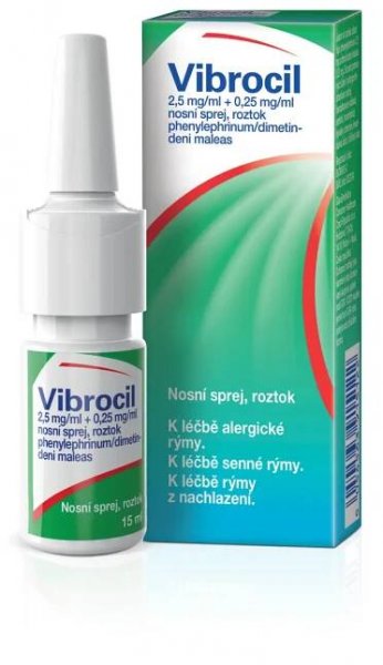 Vibrocil nosní sprej 15ml