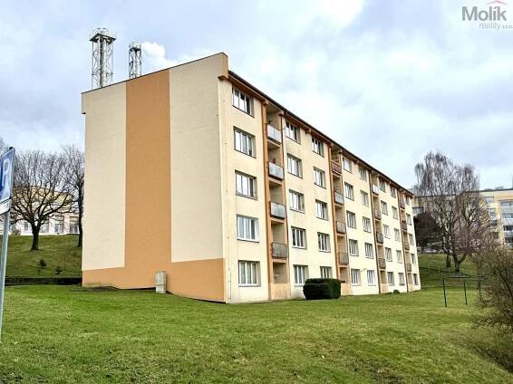 Pronájem bytu 2+1+B, OV, 44 m2, Meziboří u Litvínova, ul. J. A. Komenského, 12 500 Kč/měs