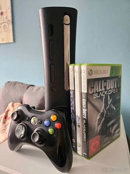 Xbox 360 Elite + Controller a Hry - Jablonec nad Nisou