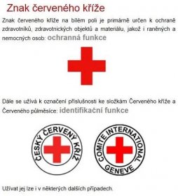 Odborný článek: Pravidla používání znaku Červeného kříže