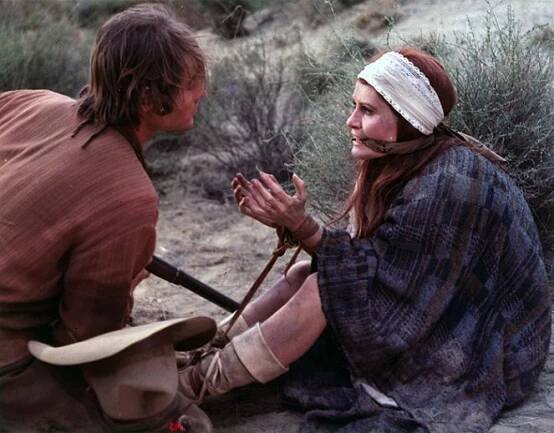 Valdez přichází - Z filmu - Richard Jordan, Susan Clark