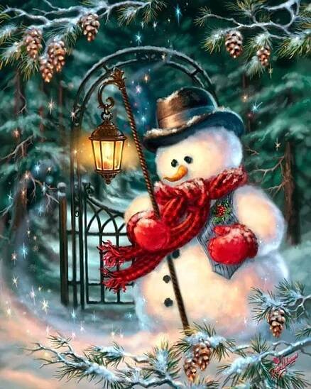Artist  Dona Gelsinger   Phoenix ,Arizona | Christmas paintings, Christmas pictures, Christmas scenes