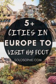 Looking for easy places in Europe to explore on foot? The Best of Walkable Cities in Europe You'll Love
